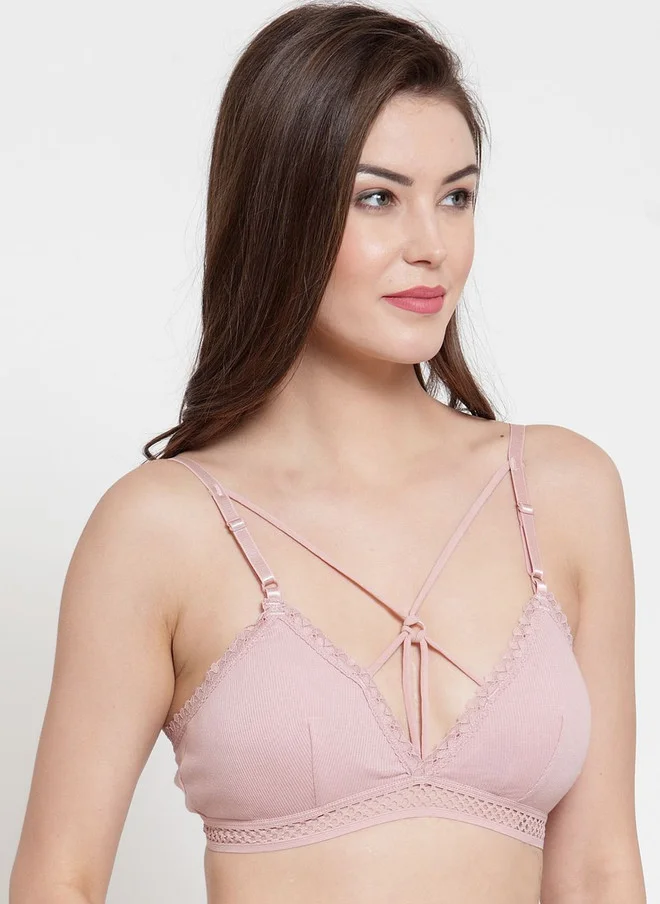 PRIZO PRIZO Bralette Bra Full Coverage Lightly Padded
